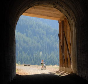 Spur-of-the-Moment Activities can often be the most fun / Hiawatha Bike Trail, Idaho - (c) 2006 Ted Grellner