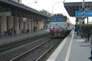 Travel U Plan / Local Train in Orvieto, Italy (c) 2007 Ted Grellner