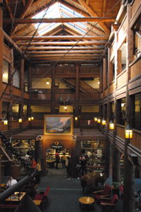 Plan to stay in a Lodge out West for an experience / Lodge in Glacier N.P., Montana (c) 2006 Ted Grellner